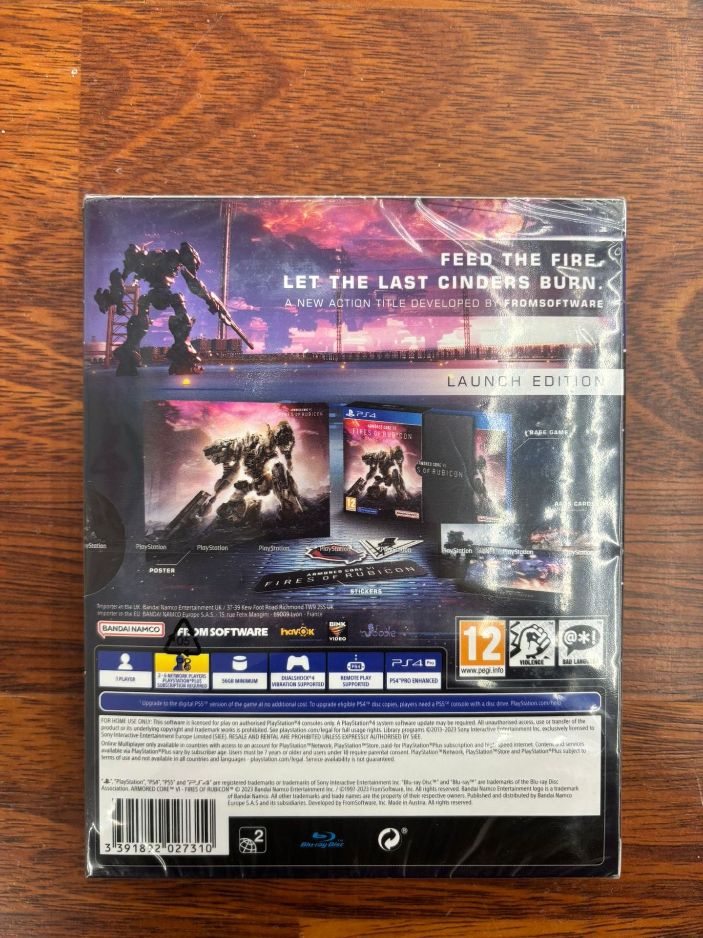 Armored Core Vi Fires Of Rubicon Launch Edition PS4/PS5 UK Armored Core Vi Fires Of Rubicon Launch Edition PS4/PS5 UK